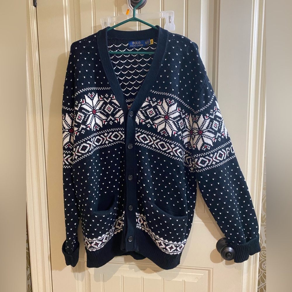 Polo Ralph Lauren men’s snowflake sweater